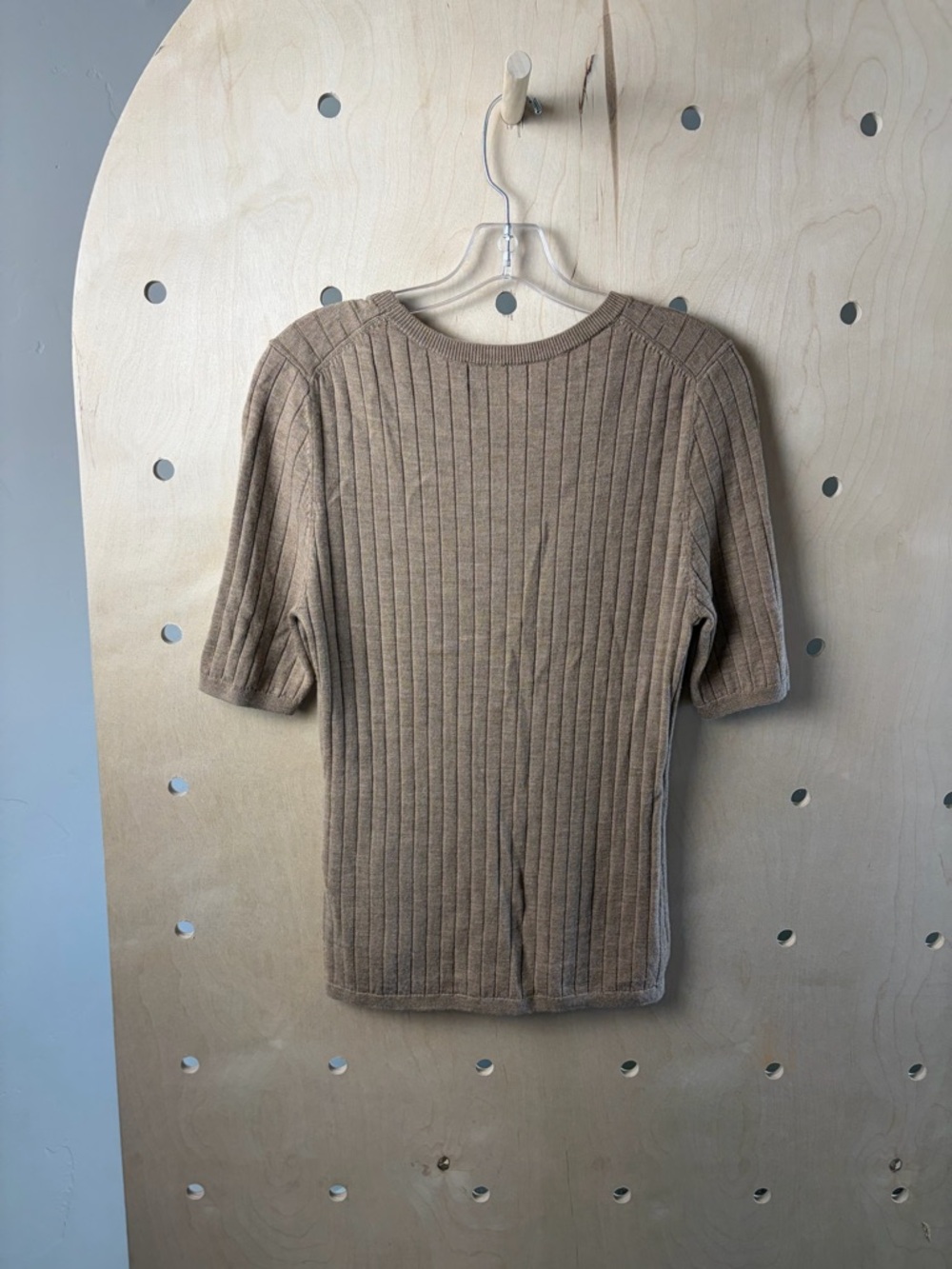 Set of 3 Banana Republic $80 RIBBED MERINO SCOOP-NECK SWEATERS Large - Picture 9 of 12